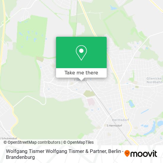 Wolfgang Tismer Wolfgang Tismer & Partner map