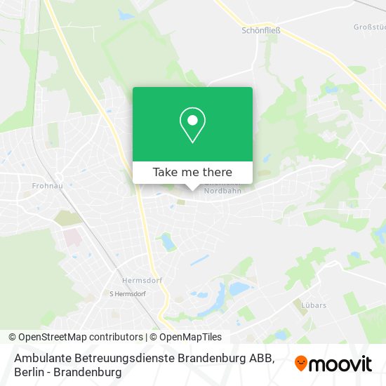 Ambulante Betreuungsdienste Brandenburg ABB map