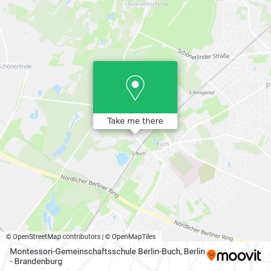 Карта Montessori-Gemeinschaftsschule Berlin-Buch