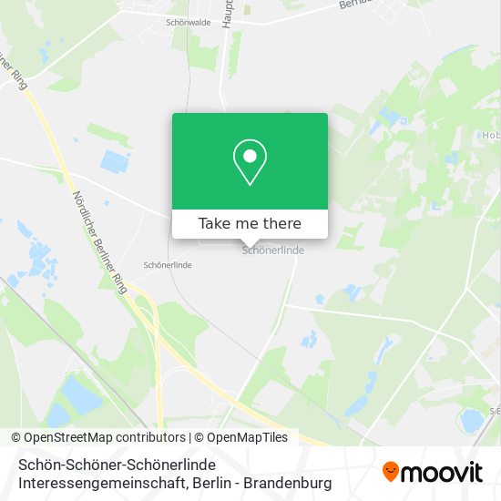 Schön-Schöner-Schönerlinde Interessengemeinschaft map