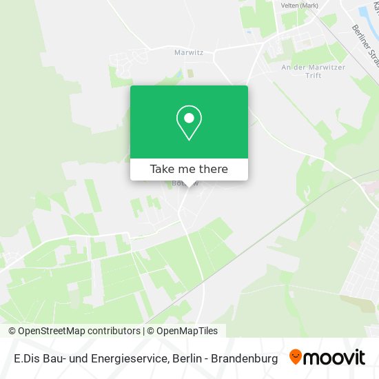 E.Dis Bau- und Energieservice map