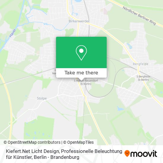 Kiefert.Net Licht Design, Professionelle Beleuchtung für Künstler map