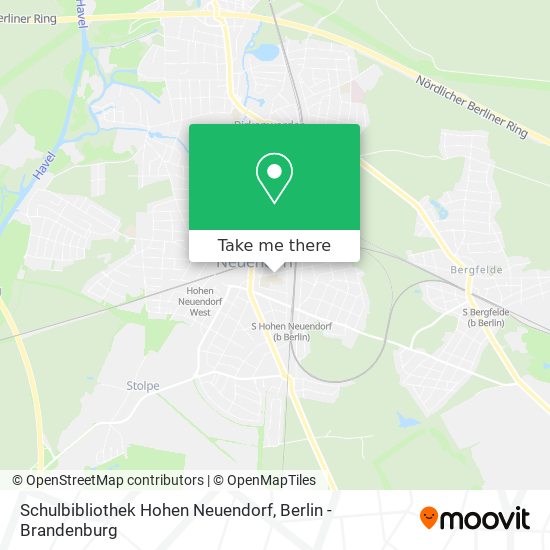 Schulbibliothek Hohen Neuendorf map