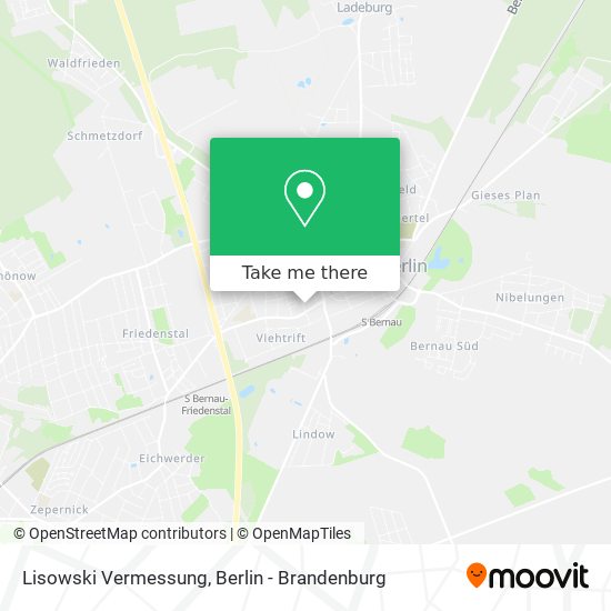 Lisowski Vermessung map