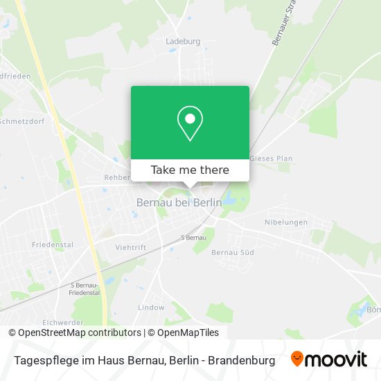 Tagespflege im Haus Bernau map