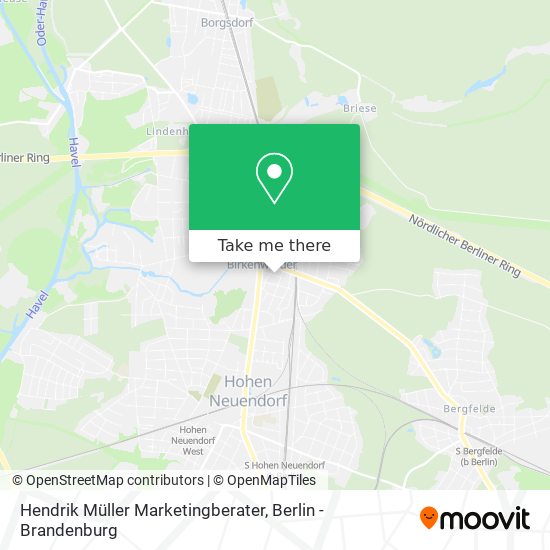 Hendrik Müller Marketingberater map