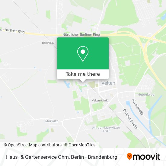 Карта Haus- & Gartenservice Ohm