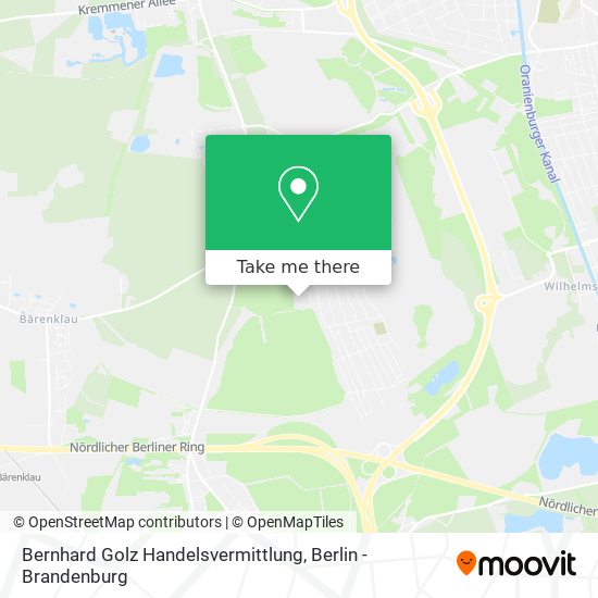 Bernhard Golz Handelsvermittlung map