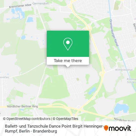 Карта Ballett- und Tanzschule Dance Point Birgit Henninger-Rumpf