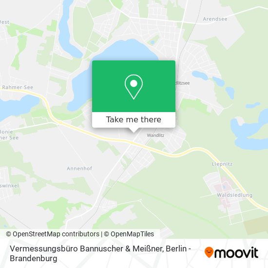 Карта Vermessungsbüro Bannuscher & Meißner