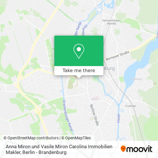 Anna Miron und Vasile Miron Carolina Immobilien Makler map