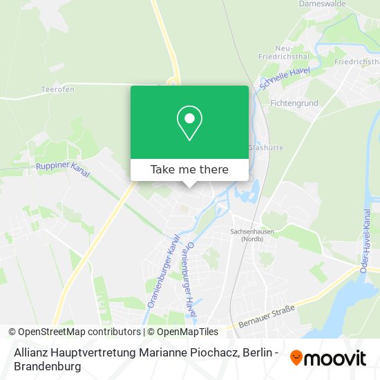 Allianz Hauptvertretung Marianne Piochacz map