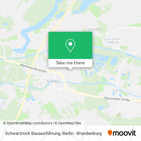 Schwarzrock Bauausführung map