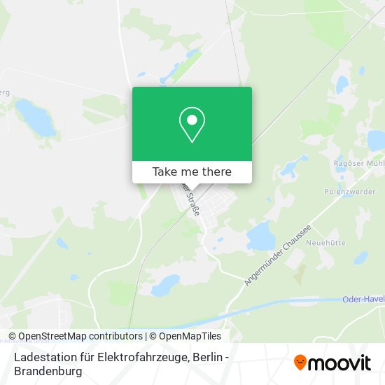 Ladestation für Elektrofahrzeuge map