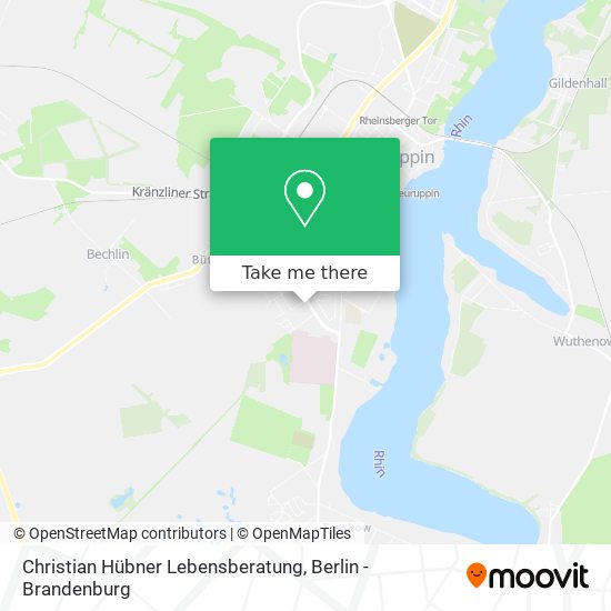 Christian Hübner Lebensberatung map