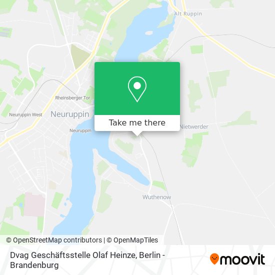 Dvag Geschäftsstelle Olaf Heinze map