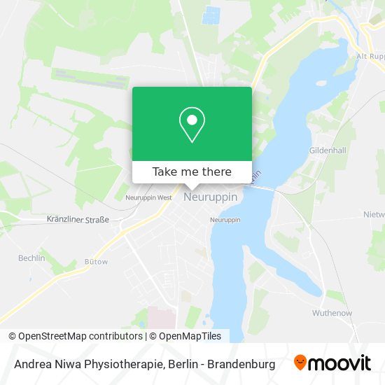 Andrea Niwa Physiotherapie map