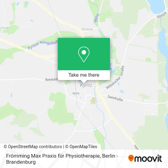 Frömming Max Praxis für Physiotherapie map