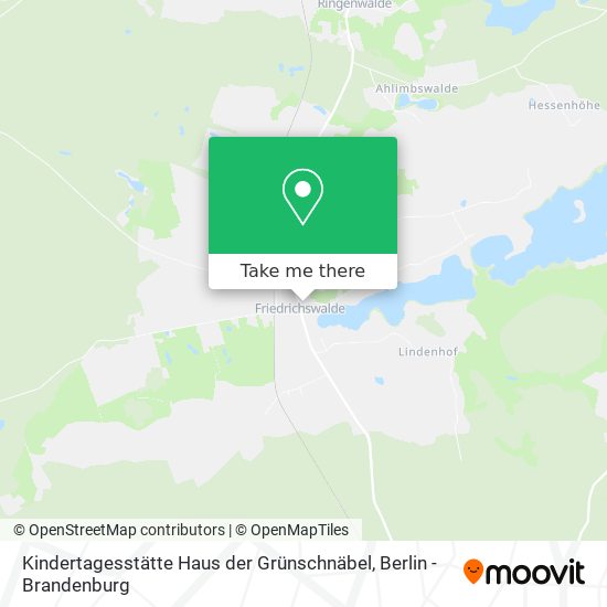 Kindertagesstätte Haus der Grünschnäbel map