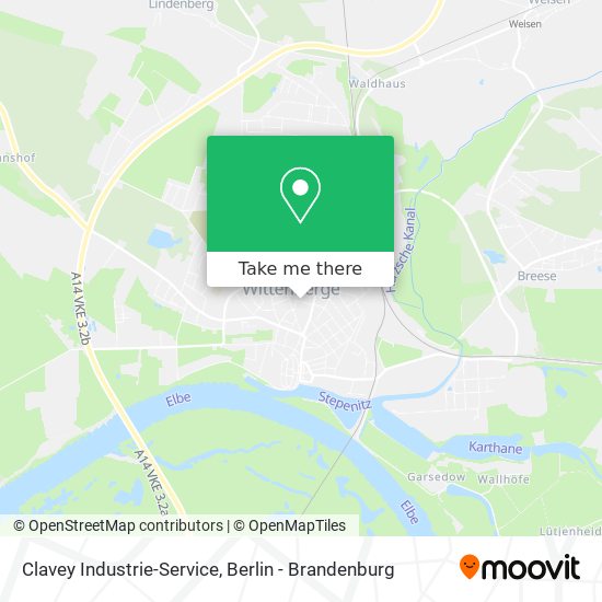 Clavey Industrie-Service map