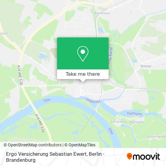 Ergo Versicherung Sebastian Ewert map