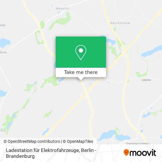 Ladestation für Elektrofahrzeuge map