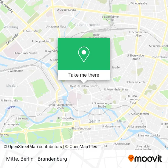 Карта Mitte