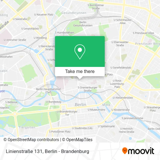 Linienstraße 131 map