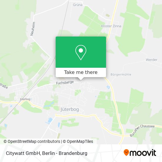 Citywatt GmbH map