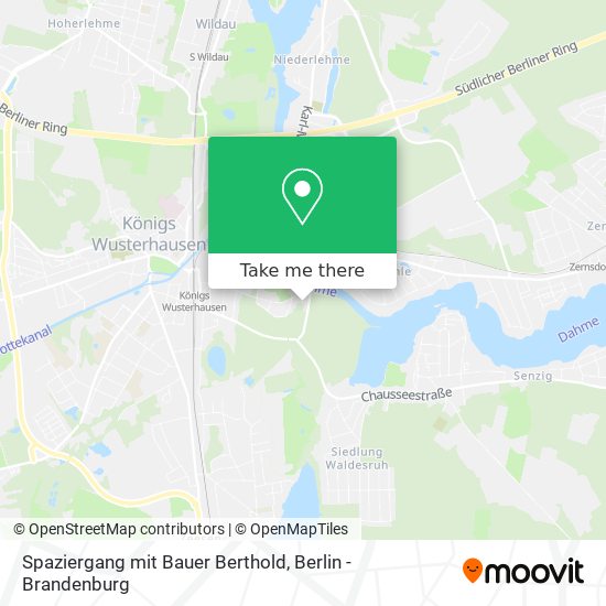 Карта Spaziergang mit Bauer Berthold