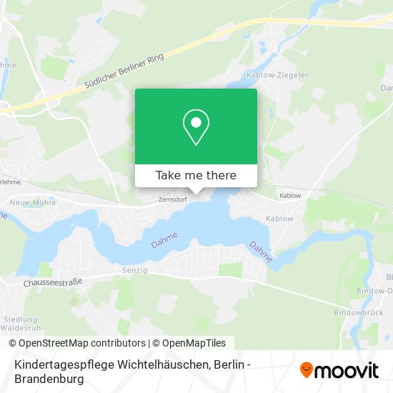 Kindertagespflege Wichtelhäuschen map