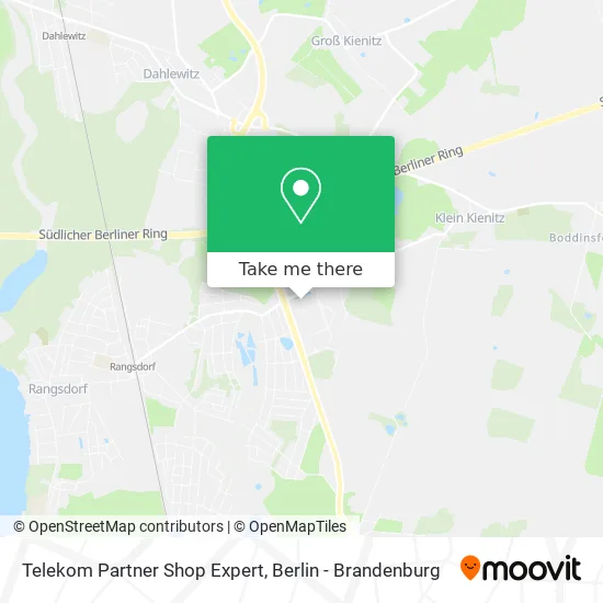Telekom Partner Shop Expert map