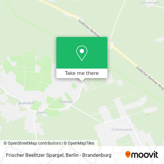 Frischer Beelitzer Spargel map