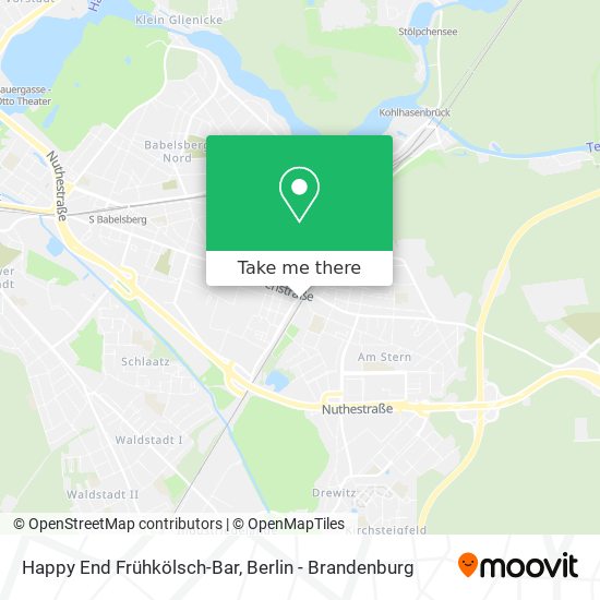 Happy End Frühkölsch-Bar map