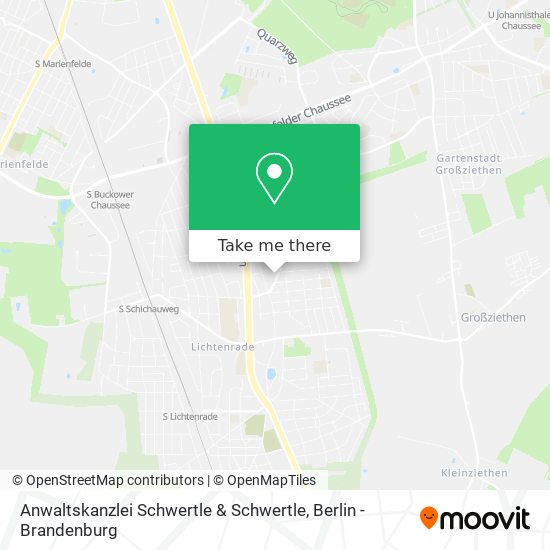 Anwaltskanzlei Schwertle & Schwertle map