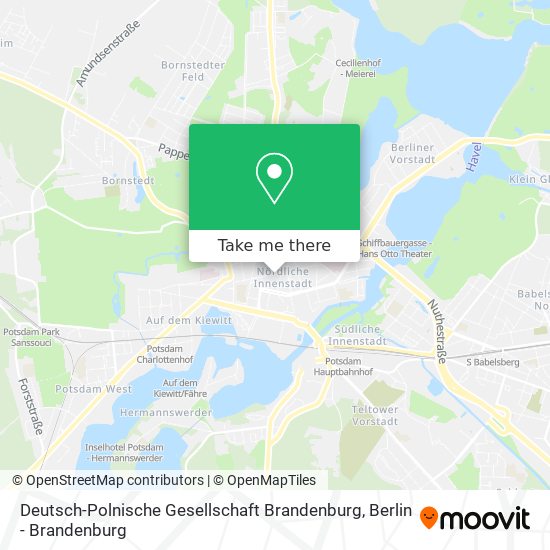 Deutsch-Polnische Gesellschaft Brandenburg map