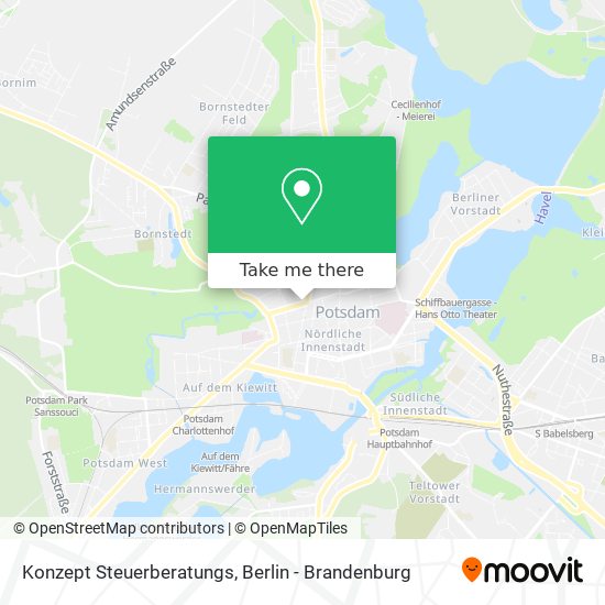 Konzept Steuerberatungs map