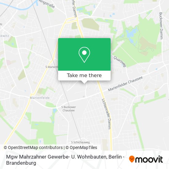 Карта Mgw Mahrzahner Gewerbe- U. Wohnbauten