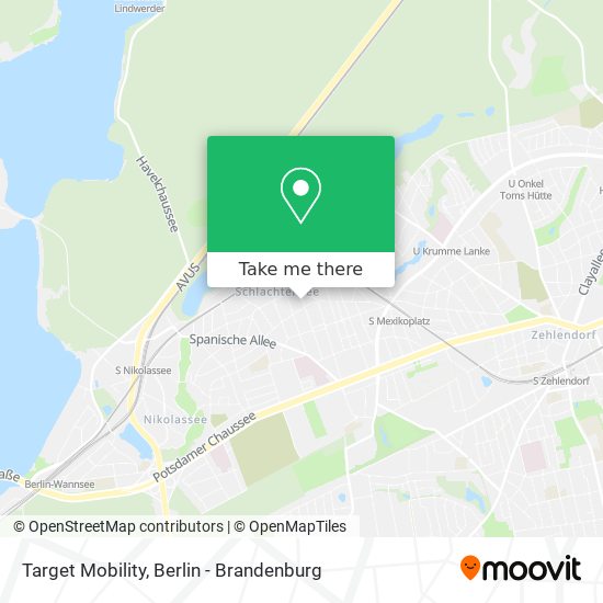 Карта Target Mobility