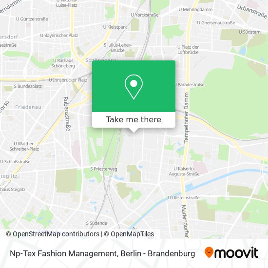 Np-Tex Fashion Management map