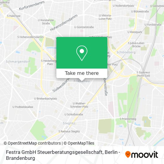 Карта Festra GmbH Steuerberatungsgesellschaft