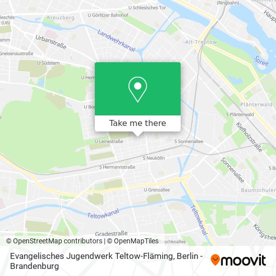 Evangelisches Jugendwerk Teltow-Fläming map