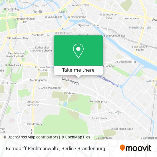 Berndorff Rechtsanwälte map