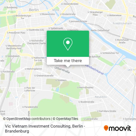 Vic Vietnam Investment Consulting map