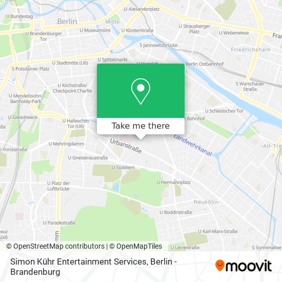 Simon Kühr Entertainment Services map