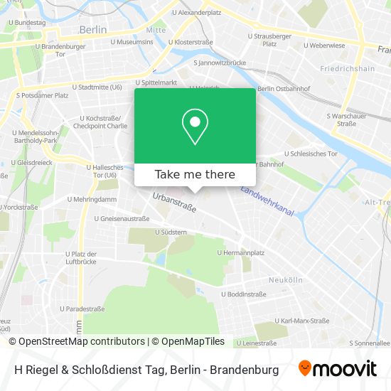 H Riegel & Schloßdienst Tag map