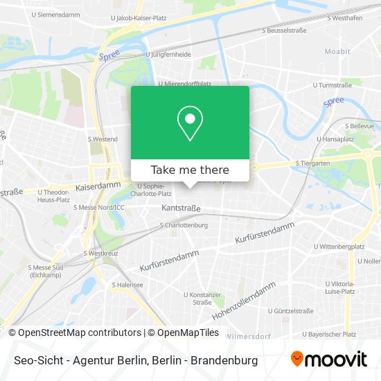 Карта Seo-Sicht - Agentur Berlin