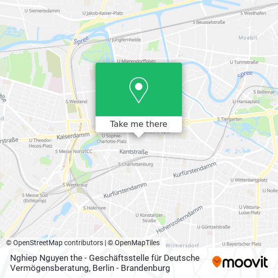 Nghiep Nguyen the - Geschäftsstelle für Deutsche Vermögensberatung map