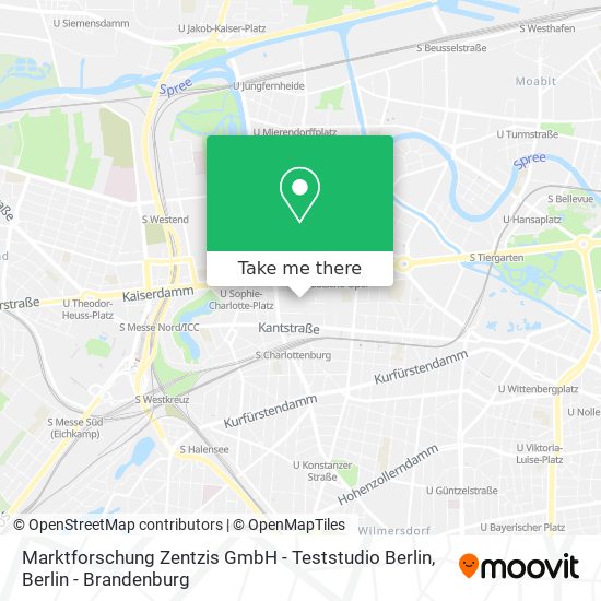 Marktforschung Zentzis GmbH - Teststudio Berlin map