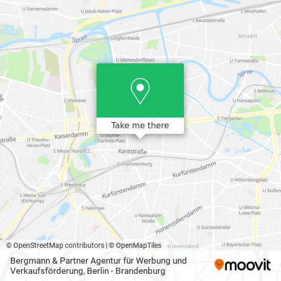 Bergmann & Partner Agentur für Werbung und Verkaufsförderung map